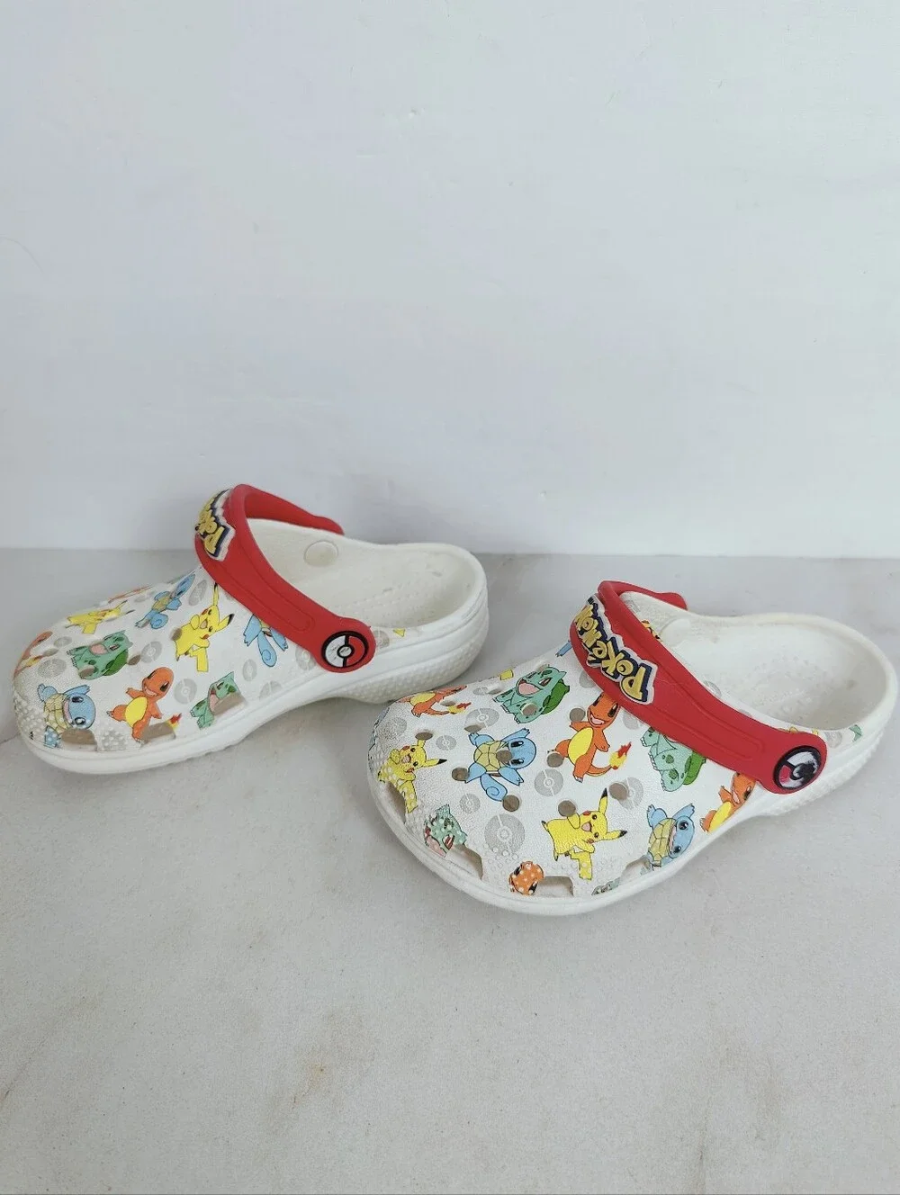 CROCS Toddler Kids Classic Pokémon Clogs, Sz 9
